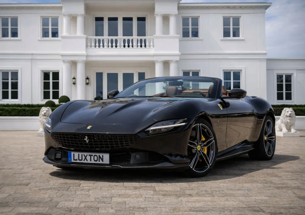 Sportwagen mieten Berlin Ferrari Roma Spider