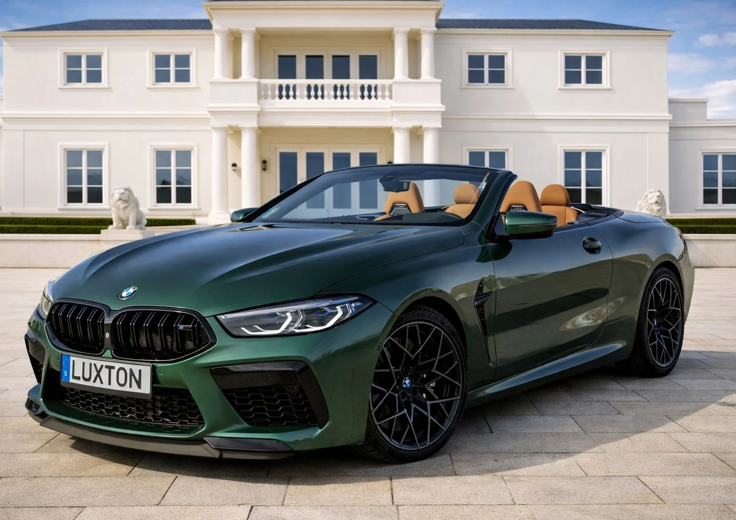 Hochleistungs-Sportwagen mieten Berlin BMW M8 Competition Cabrio