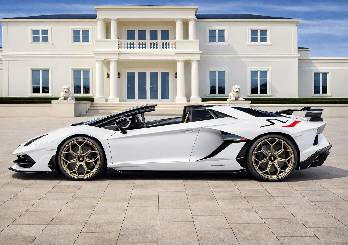 Hochleistungs-Sportwagen mieten Berlin Lamborghini Aventador SVJ Roadster